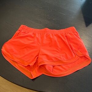 Athleta Women's Athletic Shorts - Bright Orange
